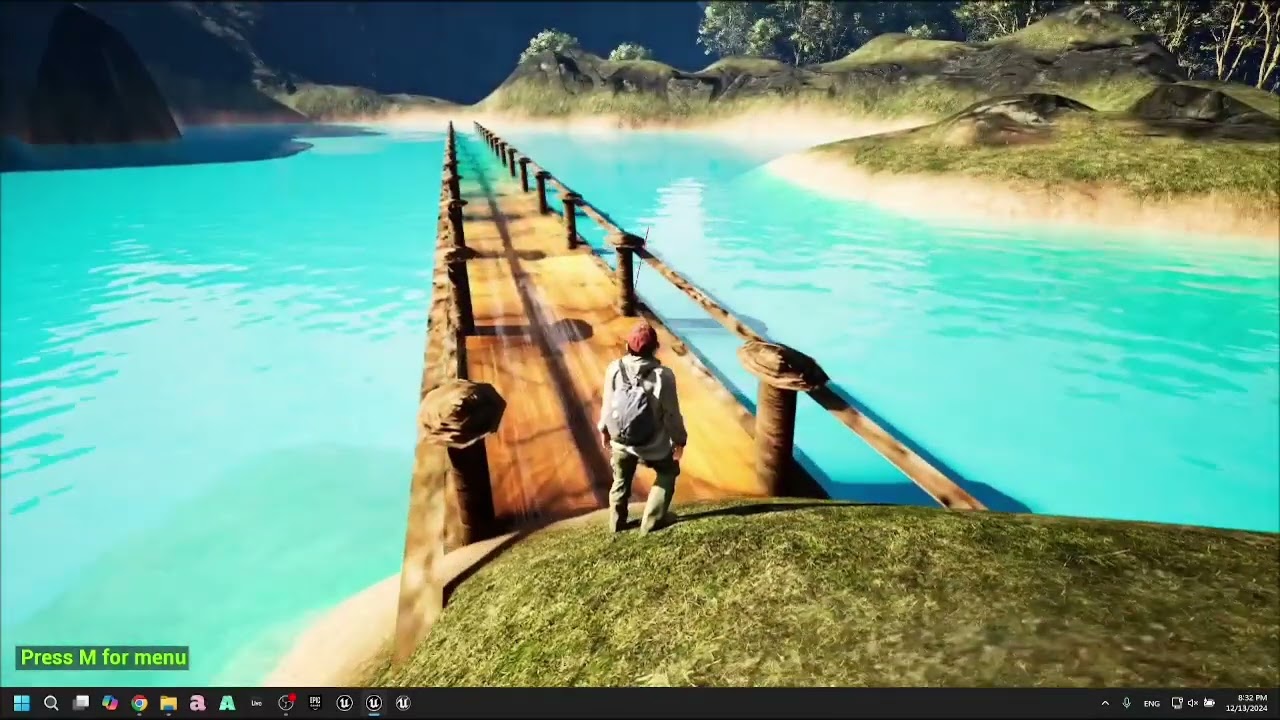 Unreal Paradise devlog video thumbnail